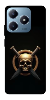 Чохол на Realme C63 Golden Skull фото 1 з 1