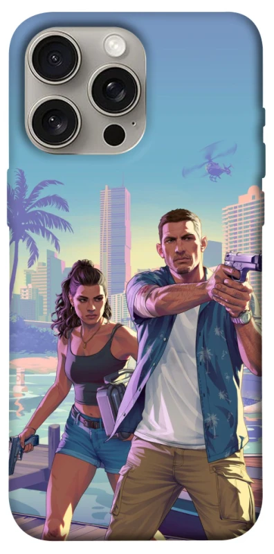 Чехол на Apple iPhone 15 Pro Max (6.7") GTA фото 1 из 1