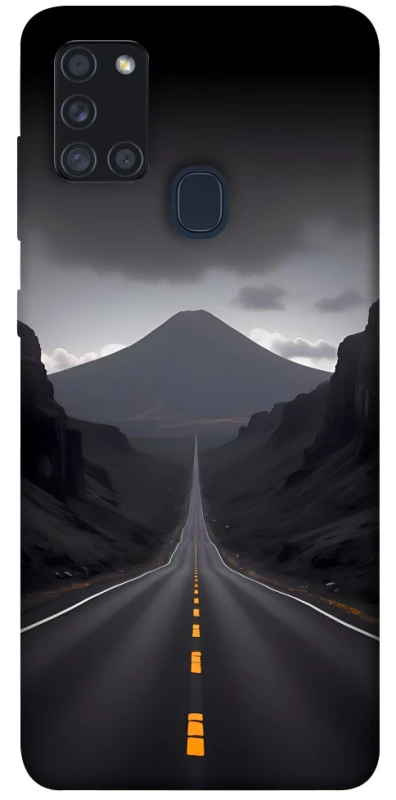 Чехол на Samsung Galaxy A21s Black mountains фото 1 из 1