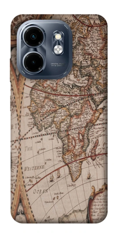 Чехол на Infinix Smart 9 4G / Hot 50i Карта путешествий фото 1 из 1