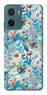 Чохол на Motorola Moto G06 Floral design ver.5 фото 1 з 1