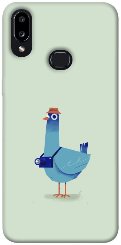 Чохол на Samsung Galaxy A10s Голуб-детектив фото 1 з 1