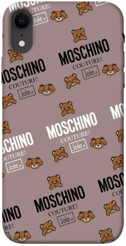 Чохол на Apple iPhone XR (6.1") Moschino фото 1 з 1