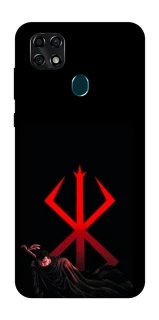 Чехол на ZTE Blade 20 Smart Berserk Red Logo фото 1 из 1