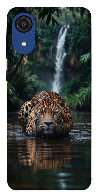 Чехол на Samsung Galaxy A03 Core Leopard in water фото 1 из 1