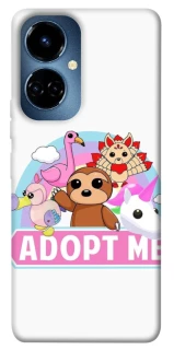 Чехол на TECNO Camon 19 Pro Adopt Me Pets Logo фото 1 из 1