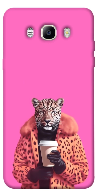 Чохол на Samsung J510F Galaxy J5 (2016) Леопард з кавою фото 1 з 1