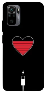 Чехол на Xiaomi Redmi Note 10 / Note 10s Charge your heart фото 1 из 1