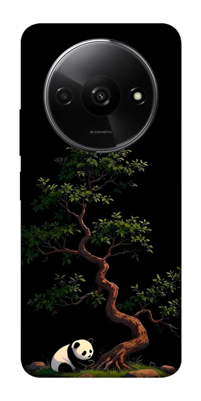 Чехол на Xiaomi Redmi A3 Panda and tree фото 1 из 1
