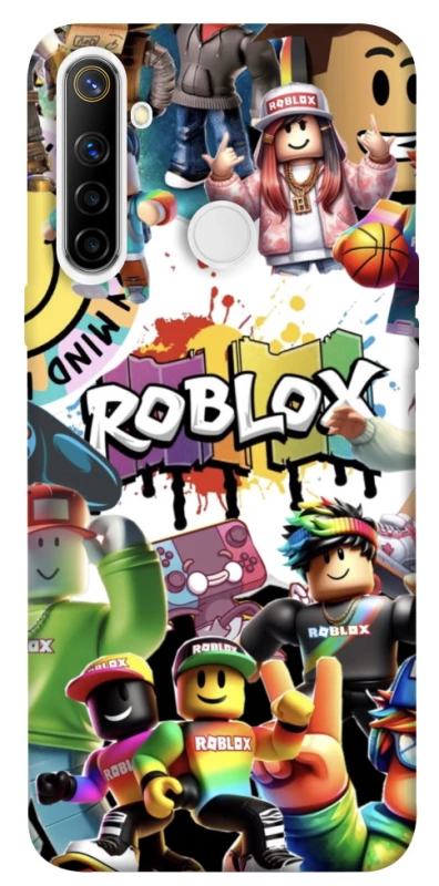 Чехол на Realme 6i Roblox Characters Collage фото 1 из 1
