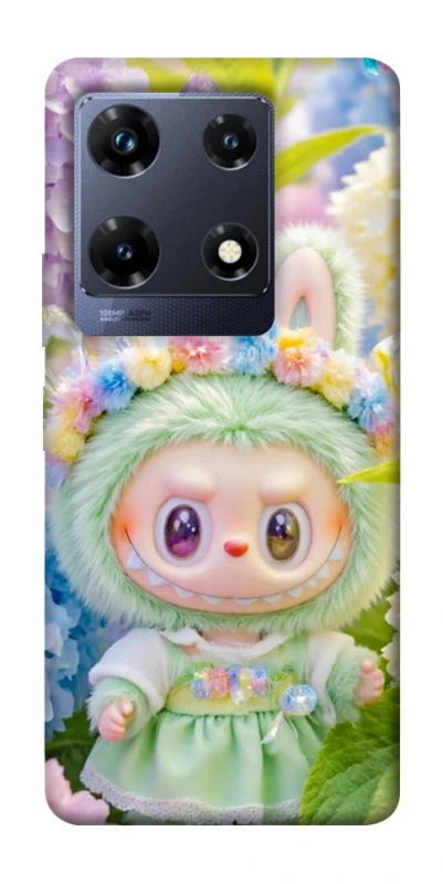 Чехол на Infinix Note 30 Pro Labubu & Flowers ver.2 фото 1 из 1