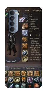 Чохол на Oppo Reno 4 Pro Character Menu ver.1 фото 1 з 1