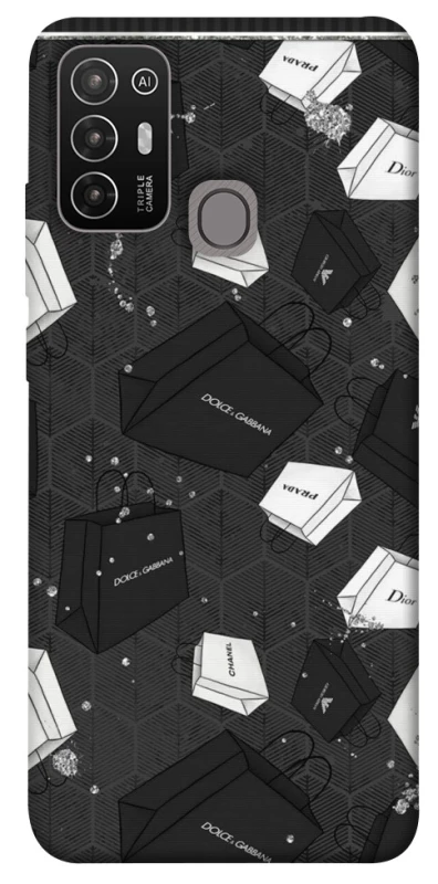 Чехол на ZTE Blade A52 Fashion collage ver.3 фото 1 из 1