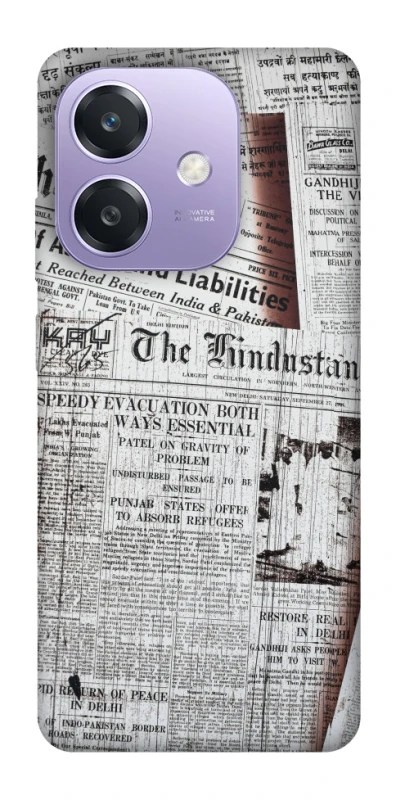 Чохол на Oppo A40m Газети фото 1 з 1