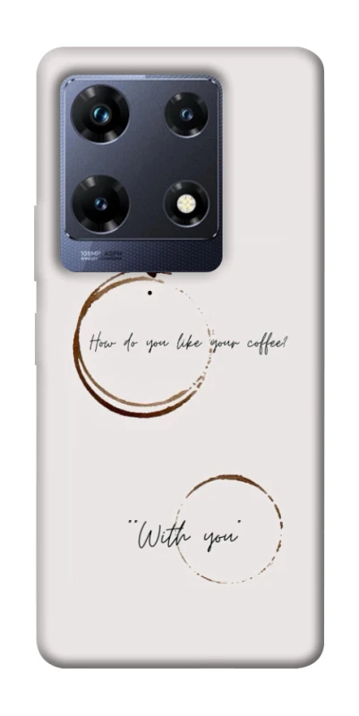 Чохол на Infinix Note 30 Pro Coffee with you фото 1 з 1