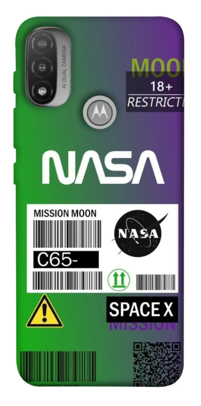 Чохол на Motorola Moto E20 NASA ver.2 фото 1 з 1