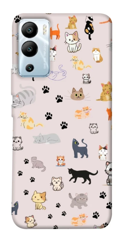 Чохол на Infinix Hot 12i Cat style ver.1 фото 1 з 1