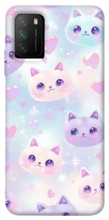 Чехол на Xiaomi Poco M3 Funny Kittens ver.4 фото 1 из 1