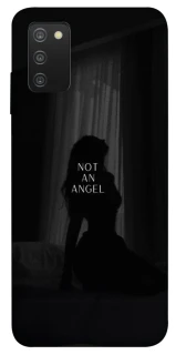 Чохол на Samsung Galaxy A03s Not an angel фото 1 з 1