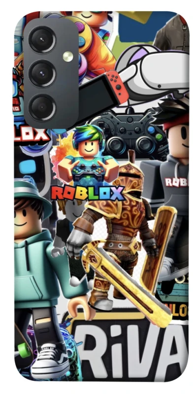 Чехол на Samsung Galaxy A24 4G Roblox collage ver.1 фото 1 из 1
