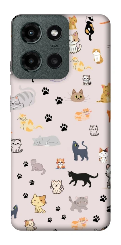 Чохол на Motorola Moto G Power (2025) Cat style ver.1 фото 1 з 1