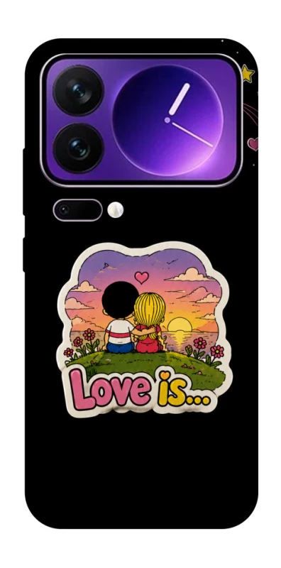 Чохол на Xiaomi 17 Pro Max Love is ver.5 фото 1 з 1