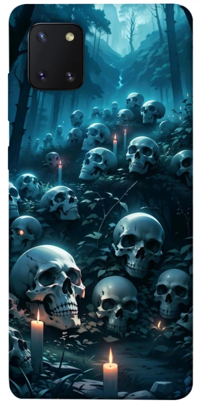 Чехол на Samsung Galaxy Note 10 Lite (A81) Skulls v3 фото 1 из 1