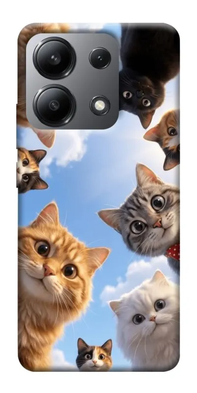 Чехол на Xiaomi Redmi Note 13 4G Cats фото 1 из 1
