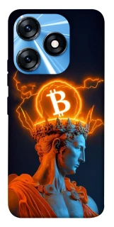 Чехол на TECNO Spark 10 Bitcoin God фото 1 из 1
