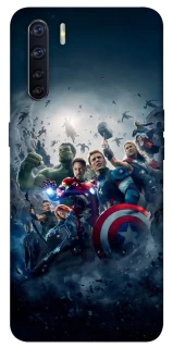 Чохол на Oppo A91 Marvel heroes фото 1 з 1