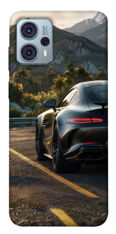 Чохол на Motorola Moto G23 Car in the mountains фото 1 з 1