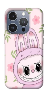 Чехол на Apple iPhone 16 Pro Blossom Pink Labubu фото 1 из 1