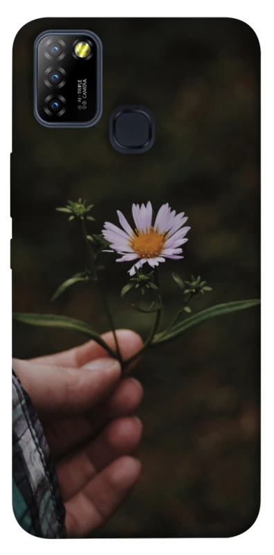 Чохол на Infinix Hot 10 Lite Ромашка v4 фото 1 з 1