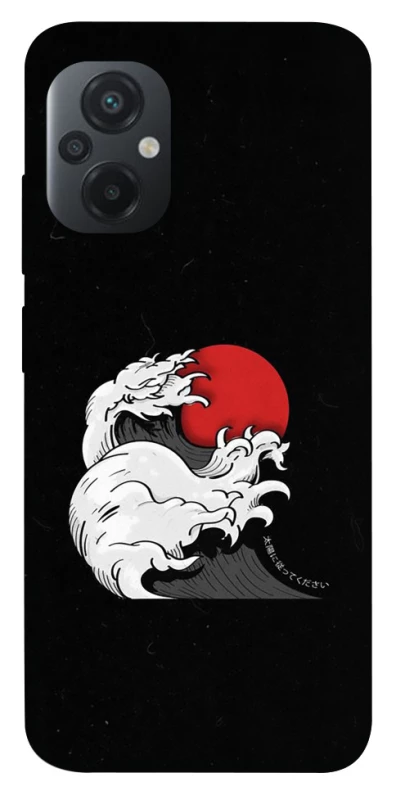 Чехол на Xiaomi Poco M5 Волны Японии v2 фото 1 из 1