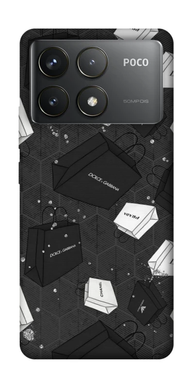 Чехол на Xiaomi Poco F6 Pro Fashion collage ver.3 фото 1 из 1