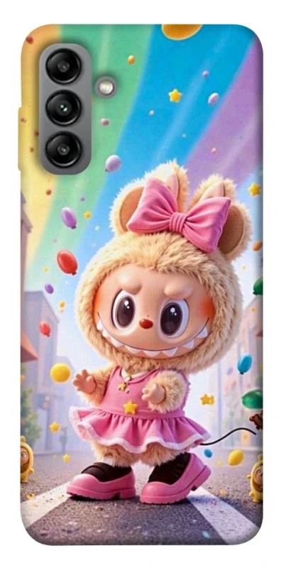 Чохол на Samsung Galaxy A04s Labubu rainbow фото 1 з 1