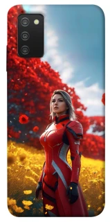 Чохол на Samsung Galaxy A03s Cyber space girl ver.5 фото 1 з 1
