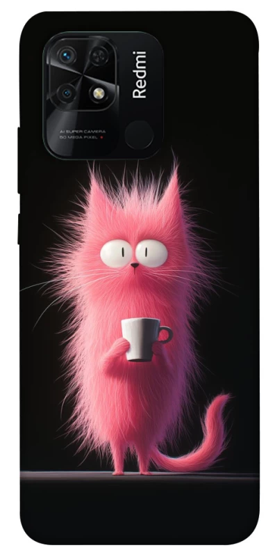 Чохол на Xiaomi Redmi 10C Рожеве кошеня фото 1 з 1