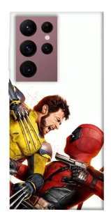 Чехол на Samsung Galaxy S22 Ultra Deadpool and Wolverine фото 1 из 1