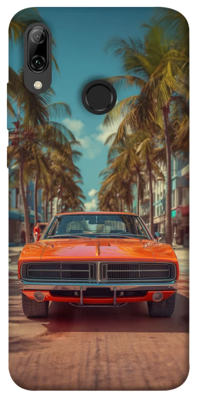 Чохол на Huawei P Smart (2019) Tropical car фото 1 з 1