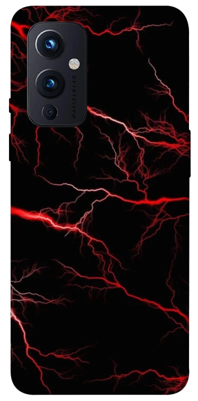 Чехол на OnePlus 9 Красная молния фото 1 из 1