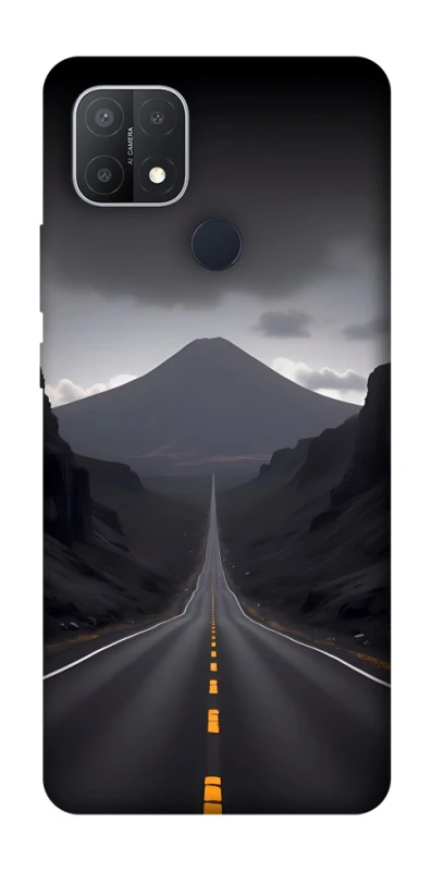 Чехол на Oppo A15s / A15 Black mountains фото 1 из 1