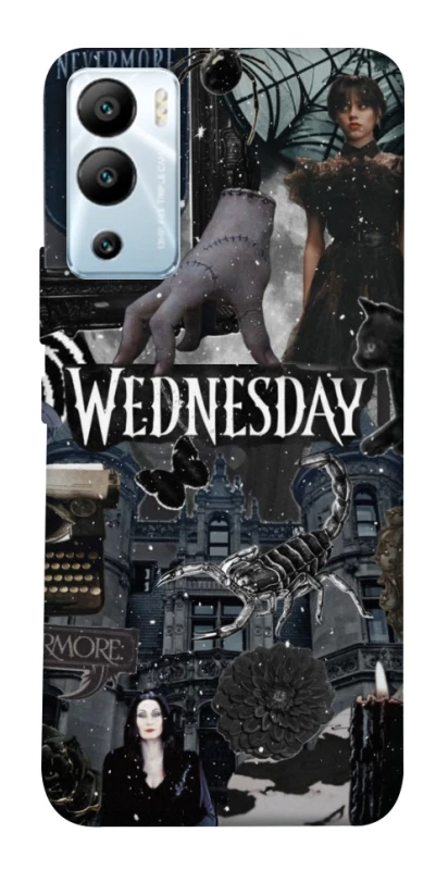 Чохол на Infinix Hot 12i Wednesday Collage ver.2 фото 1 з 1