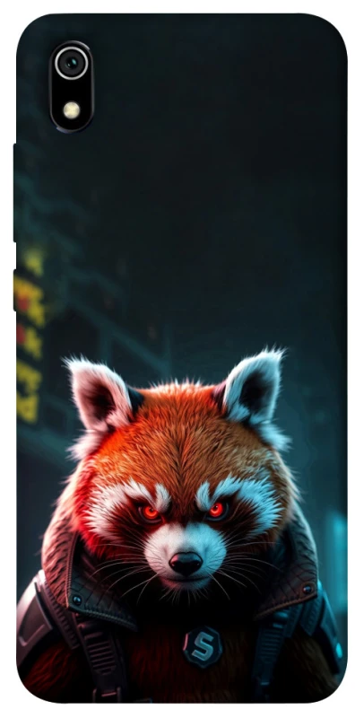 Чохол на Xiaomi Redmi 7A Cyber Red Panda фото 1 з 1