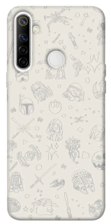 Чохол на Realme 6i Star Wars background ver.1 фото 1 з 1