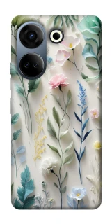 Чехол на TECNO Camon 20 Pro (CK7n) Floral design ver.3 фото 1 из 1