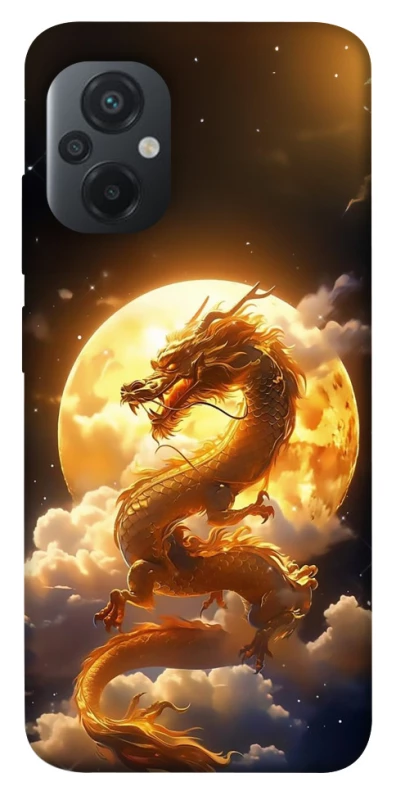 Чохол на Xiaomi Poco M5 Golden Dragon фото 1 з 1
