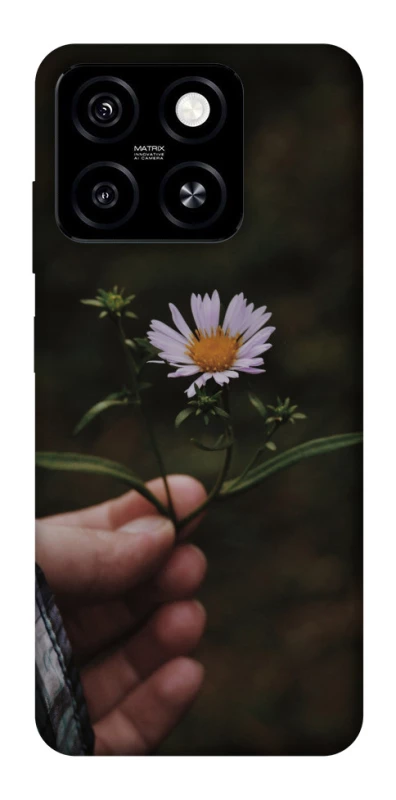 Чехол на ZTE Blade A55 4G Ромашка v4 фото 1 из 1