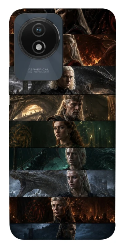 Чохол на Vivo Y02 House of the Dragon фото 1 з 1