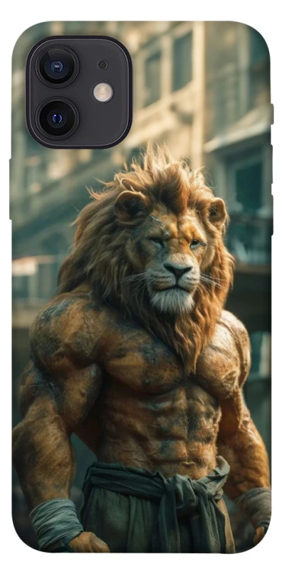 Чехол на Apple iPhone 12 (6.1") Лев фото 1 из 1